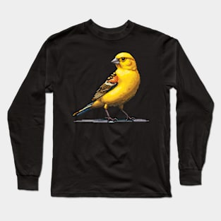 Pixel Canary Long Sleeve T-Shirt